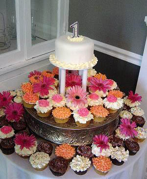 Homemade Wedding Cake Ideas on Cupcake Stands From Petite To Large Wedding Cupcake Stands