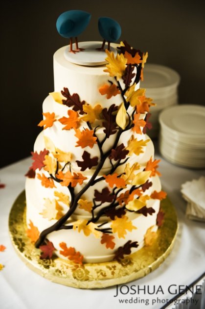 Fall Wedding Cakes