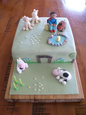 B'day Farm Cake B'day Farm Cake