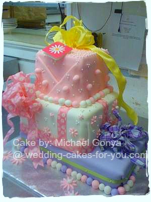 Fondant Birthday Cake
