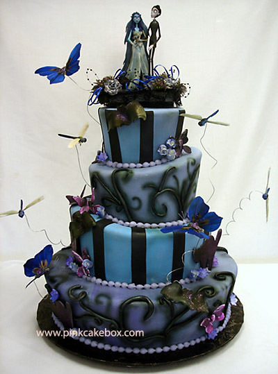 Words we like in this post gothic wedding cake