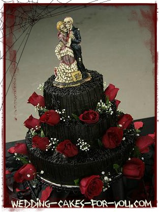 Halloween Wedding Cake Inspirational Ideas