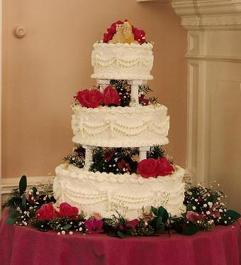 Victorian Wedding Cake by Wedding Cakes For You 