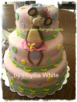Monkey Birthday Cakes on My Grandaughter S Monkey Birthday Cake