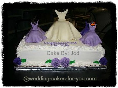Wedding Shower Cake on My Daughter S Bridal Shower Cake