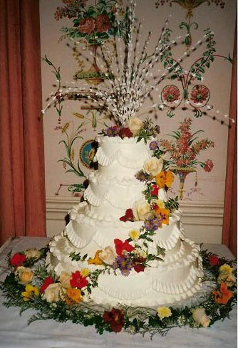 4 Tiered Wedding Cake by Wedding Cakes For You 