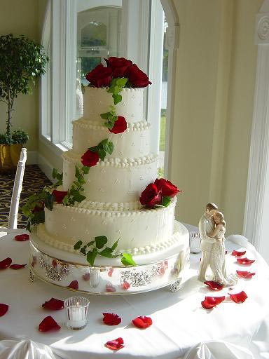 Rose Petal Cake By Wedding Cakes For You 