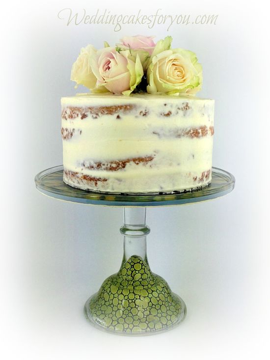 Naked Wedding Cakes With Fruit And Flowers Naked Wedding Cakes With Fruit And Flowers