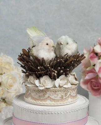 Bird Wedding Cake Toppers on Wedding Cake Decorating Ideas Please 21467818 Jpg