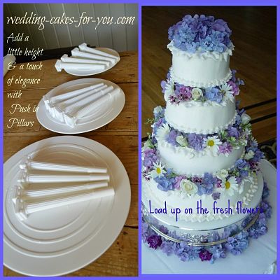 How To Make A Pillared Wedding Cake How To Make A Pillared Wedding Cake