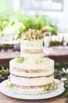 A white wedding cake recipe for a traditional wedding