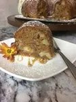 Seasonal fresh apple cake recipe with a dreamy caramel sauce. 