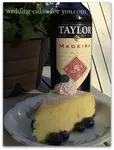Madeira Cake is very similar to a pound cake. Enjoy with a glass of Madeira.