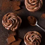Easy mocha icing with cocoa and coffee