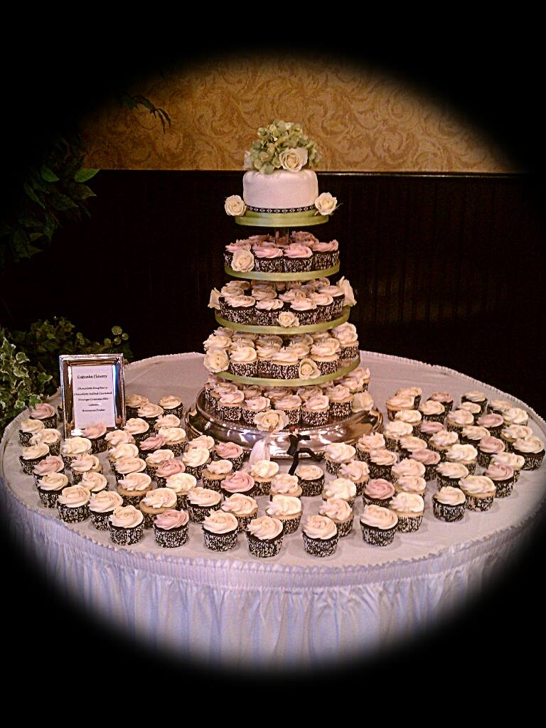 cupcake tiered wedding cake a sweet alternative rising main design example