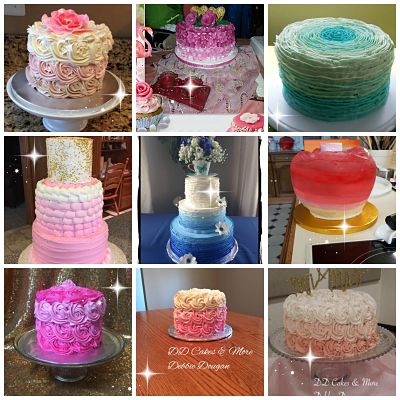 How To Make Ombre Letters For Cakes/ Fondant Ombre Letters For Cakes 