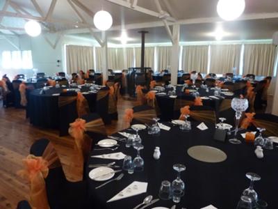 The beautiful reception