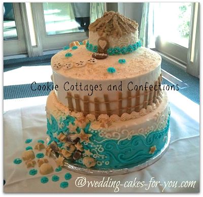 Sea Shell Wedding Cakes Are A Perfect Fit For A Beach Themed Cake