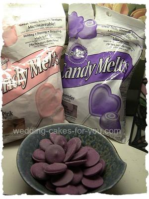 Use Colored Candy Melts to Make Candy Clay (modeling chocolate)