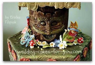 Close up of the Fairy Cake