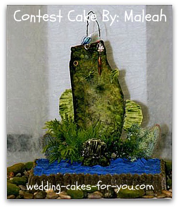 fish cake grooms cake