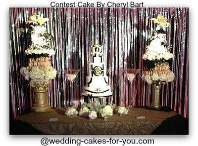 Cake Display At The Gala To Benefit Newtown