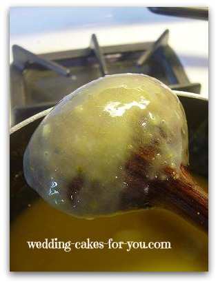 curd coats the back of the spoon curd coats the back of the spoon