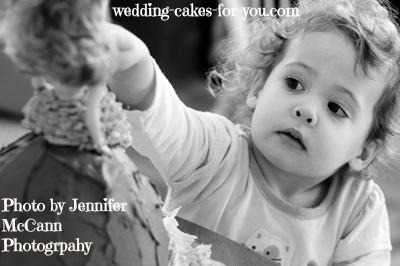 This is Lily, she spent a good 10 minutes just staring at the cake when we first brought it home.