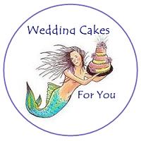 mermaid wedding cake