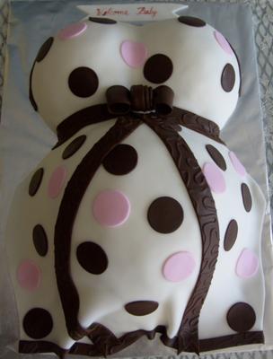 Pregnant Belly Cake