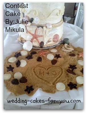 Sea Shell Wedding Cakes Are A Perfect Fit For A Beach Themed Cake