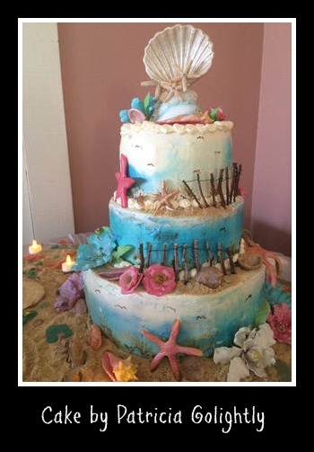 Sea Shell Wedding Cakes Are A Perfect Fit For A Beach Themed