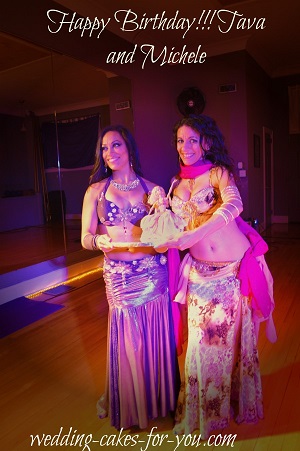 Bellydancers birthday cake
