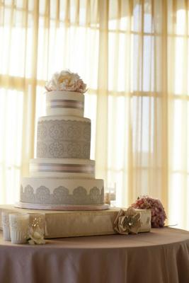 Draped Fondant cake with silver dragees | Custom orders REQU… | Flickr