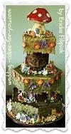 Woodland Fairy /Sprite Wedding Cake