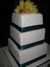 First wedding cake...feel like I have graduated!! LOL!!!