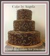 Chocolate Fudge Wedding Cake