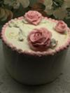 Buttercream Roses made with Italian meringue are not as sharp