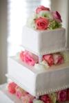 Buttercream squared edges - I stock photo