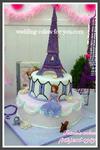 Eiffel Tower Cake For A Princess