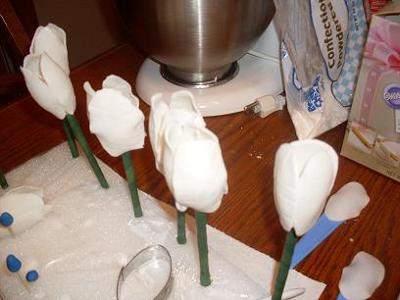 Fondant Tulips
