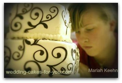 Me working on the cake