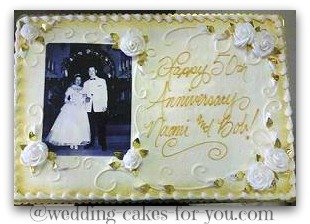 Wedding Anniversary Cakes